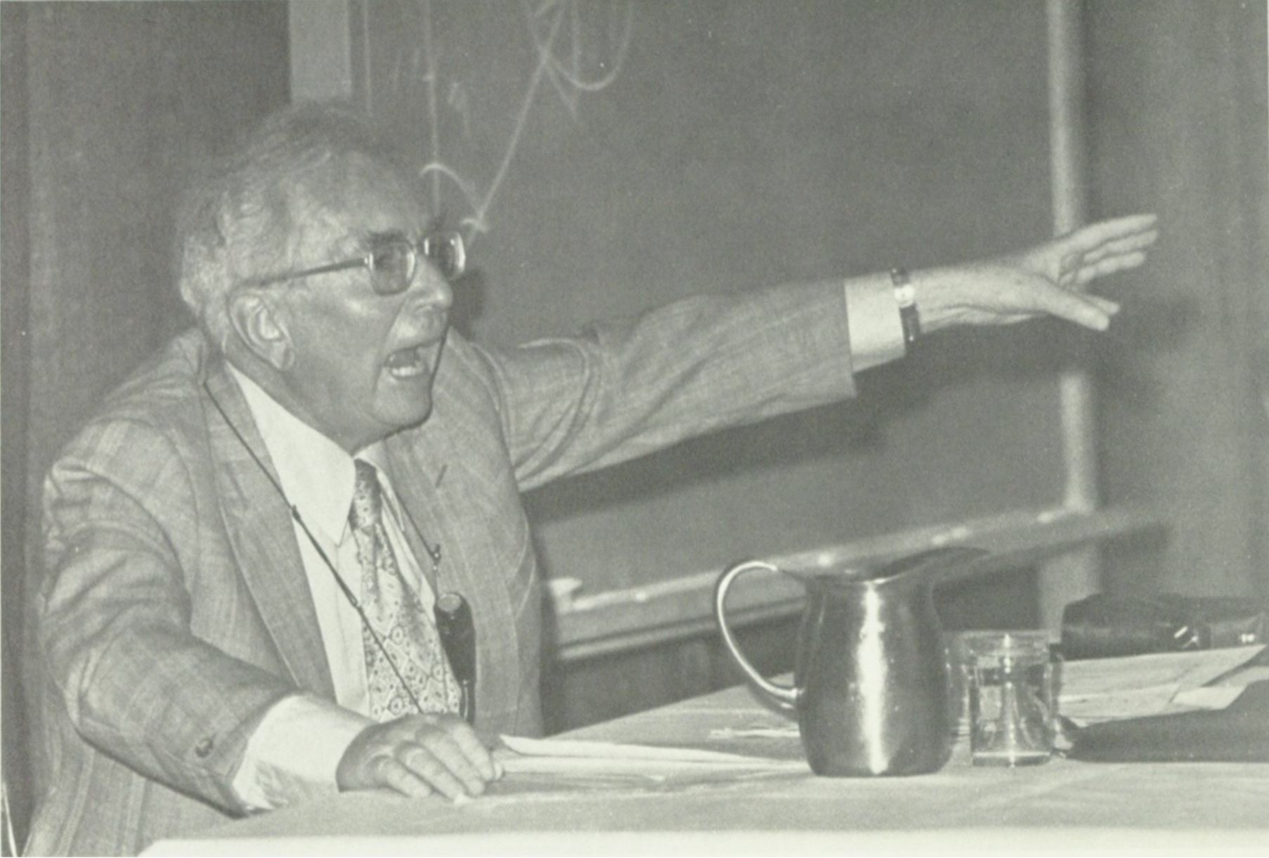 Viktor Frankl lecturing at the University of San Diego, 1972